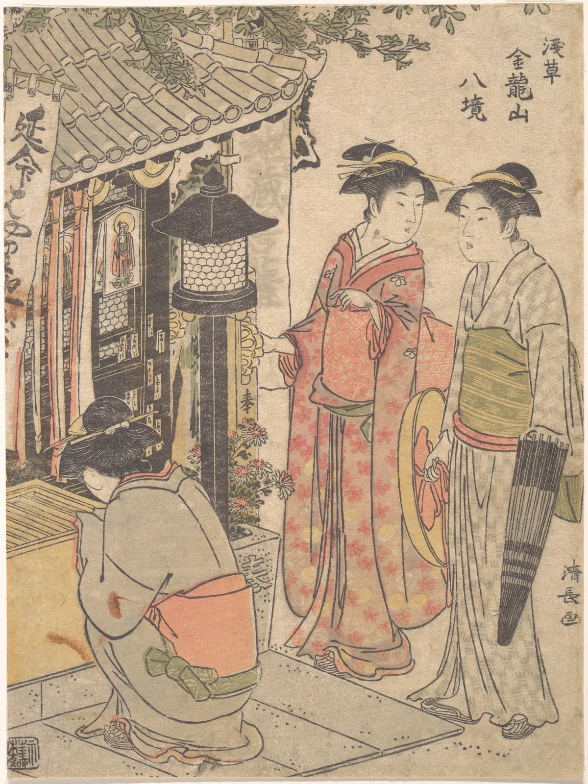 Enmei Jizo | Torii Kiyonaga - 浮世繪畫廊
