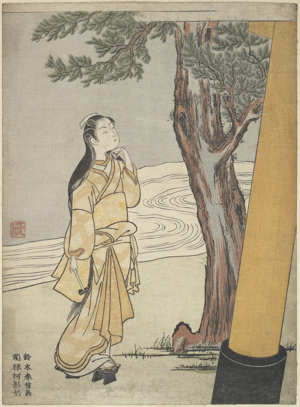Visit to a Shrine at the Hour of the Ox (Ushi no toki mairi) | Suzuki Harunobu - 浮世繪畫廊