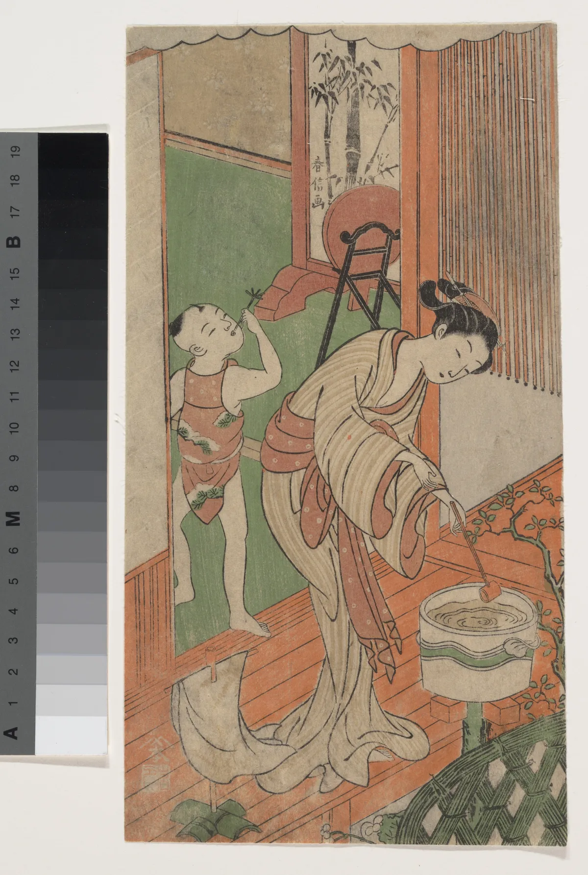 On the Veranda | Suzuki Harunobu - 浮世繪畫廊