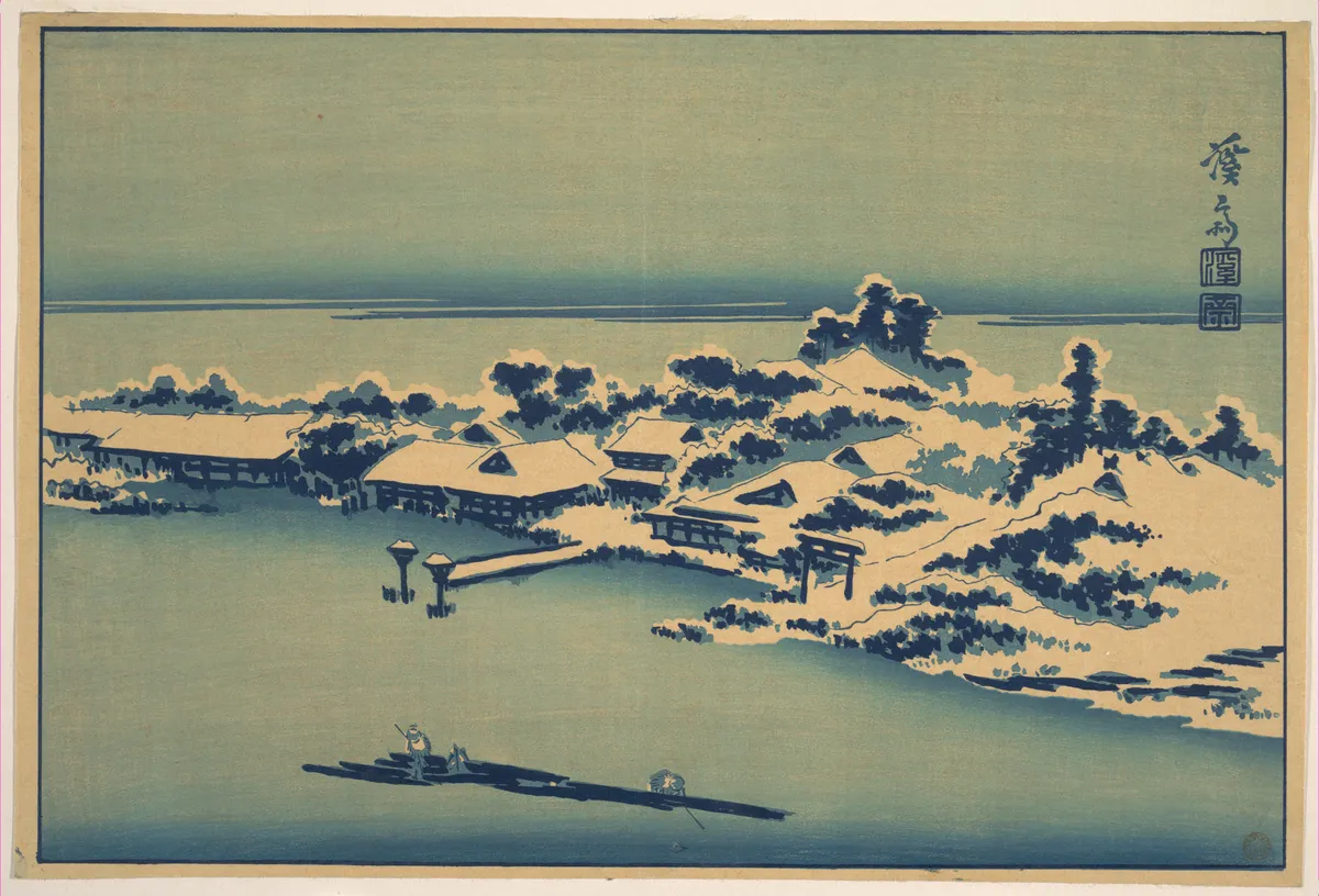 Winter Landscape | Keisai Eisen - 浮世繪畫廊