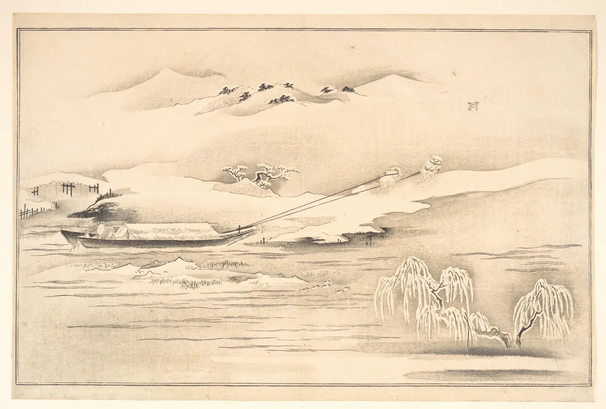 Book of Ehon Ginsekai (The World in Silver) | Kitagawa Utamaro - 浮世繪畫廊
