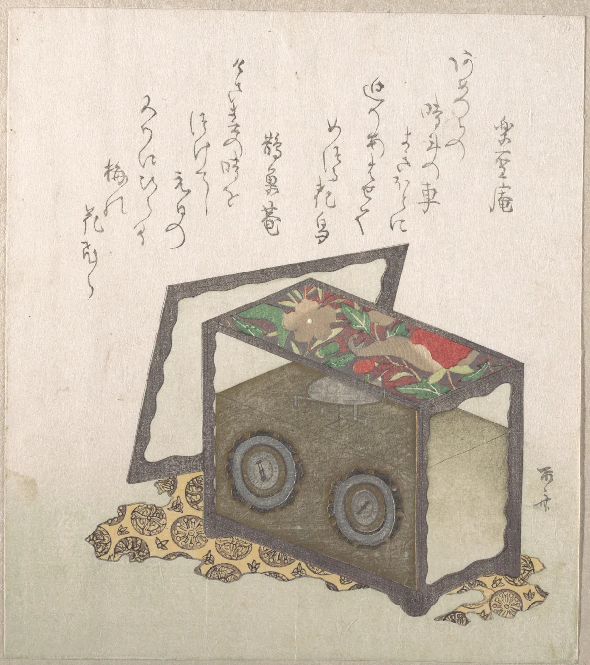 Clock | Ryūryūkyo Shinsai - 浮世繪畫廊