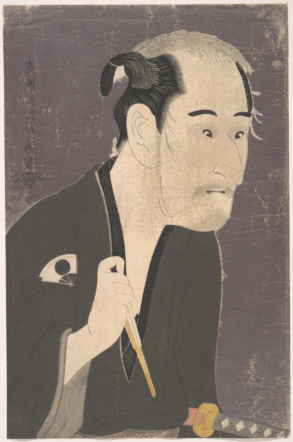 The Actor Onoye Matsusuke as a Ronin | Tōshūsai Sharaku - 浮世繪畫廊