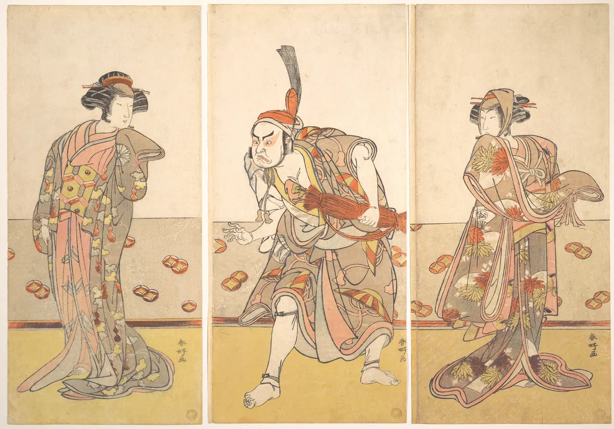The Actor Nakamura Tomijuro as a Stately Woman | Katsukawa Shunkō - 浮世繪畫廊