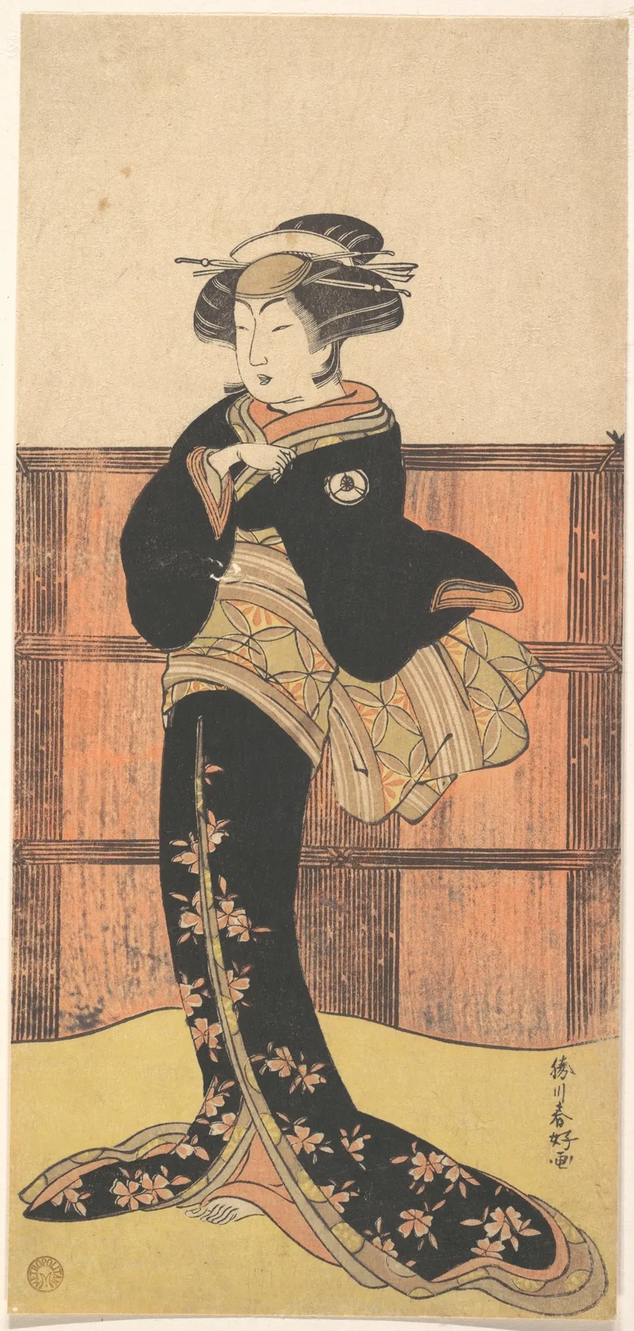 Kabuki Actor Iwai Hanshirō IV | Katsukawa Shunkō - 浮世繪畫廊