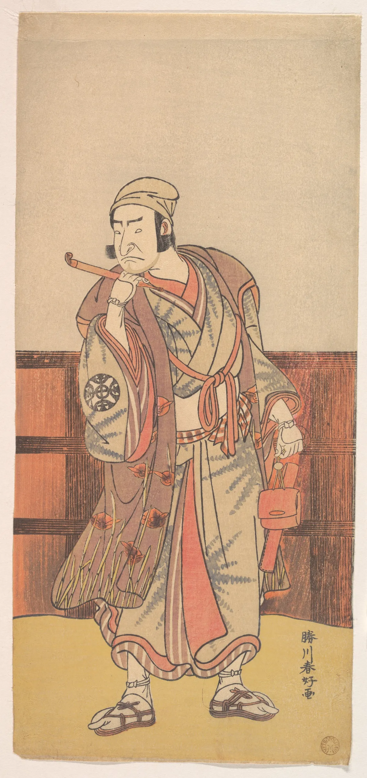 Kabuki Actor Nakamura Nakazō I | Katsukawa Shunkō - 浮世繪畫廊