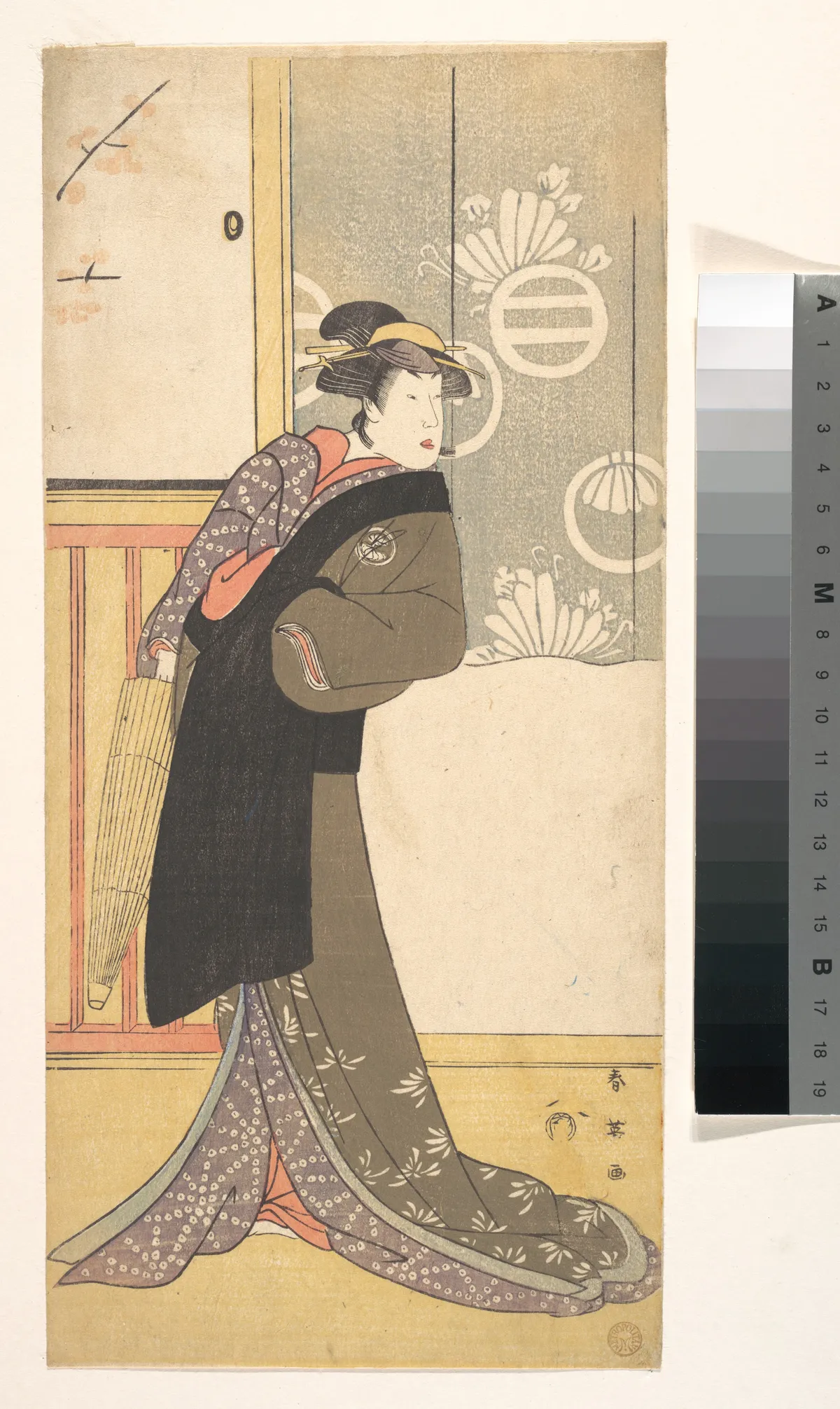 The Third Segawa Kikunojo in the Role of Maizuru | Katsukawa Shun'ei 勝川春英 - 浮世繪畫廊