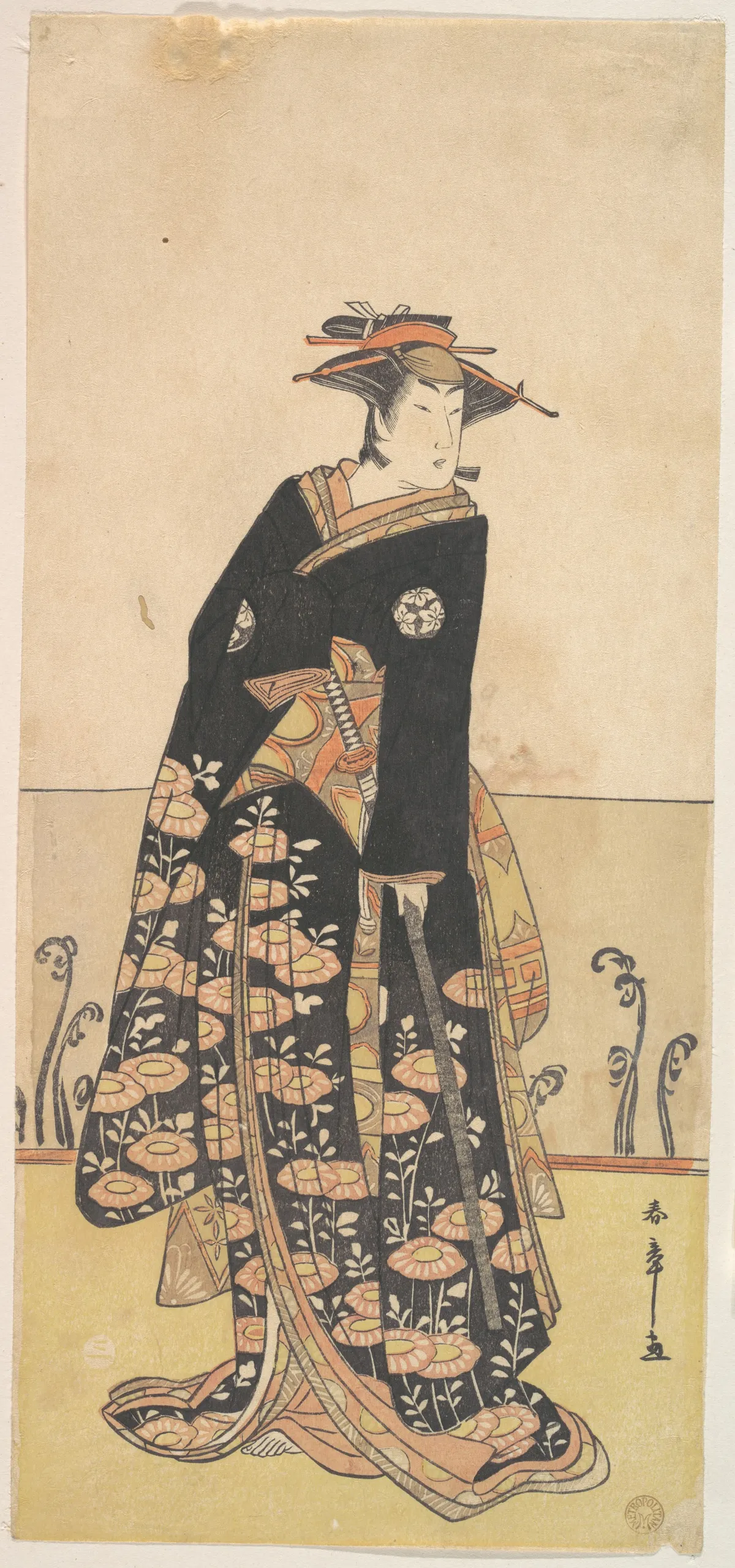 Kabuki Actor Osagawa Tsuneyo II | Katsukawa Shunshō - 浮世繪畫廊