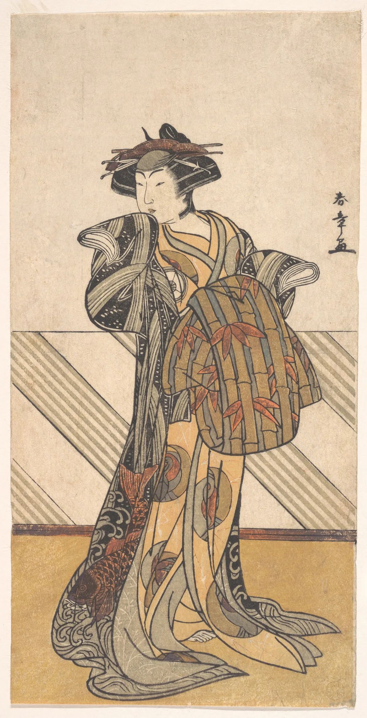 Kabuki Actor Iwai Hanshirō IV | Katsukawa Shunshō　勝川春章 - 浮世繪畫廊