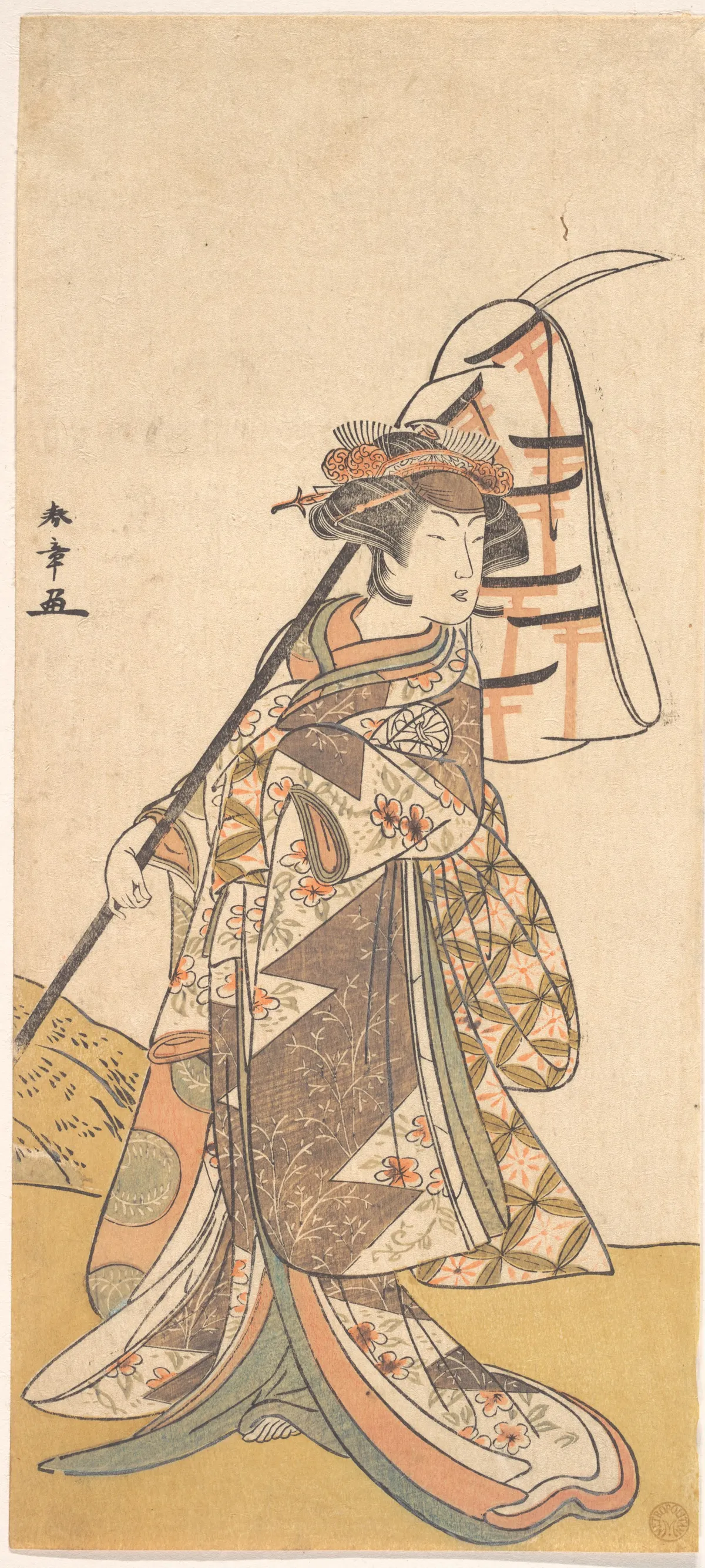 Kabuki Actor Segawa Kikunojō III | Katsukawa Shunshō - 浮世繪畫廊