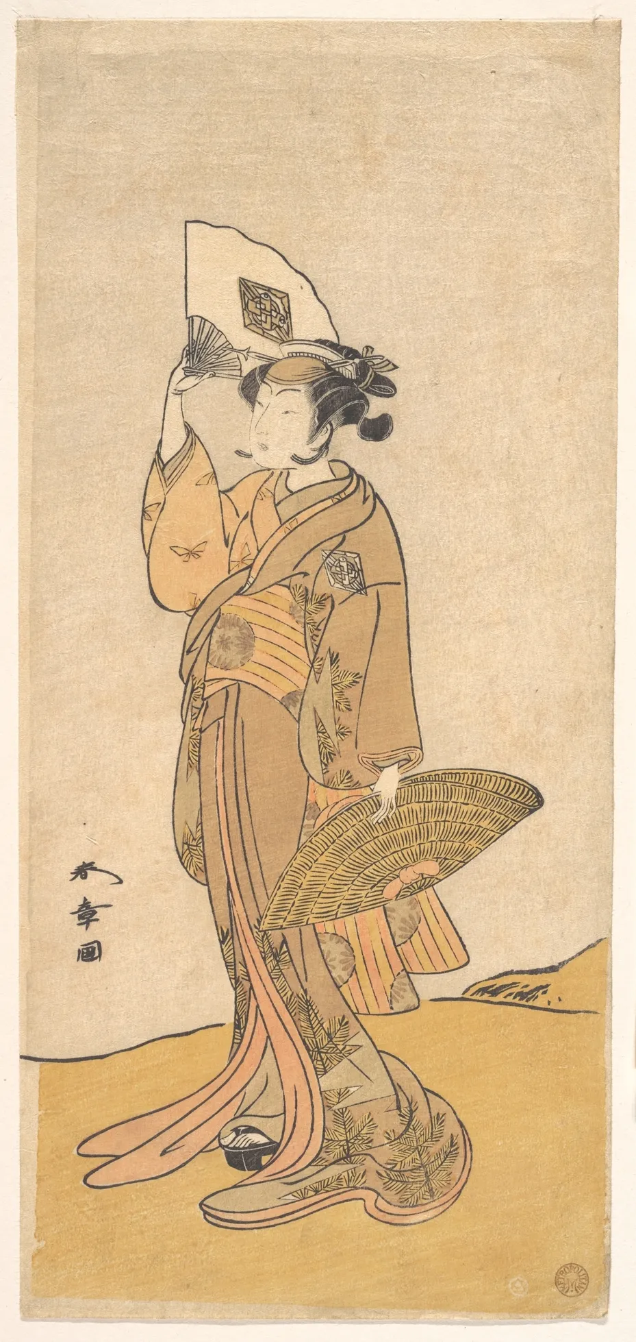 Kabuki Actor Nakamura Matsue | Katsukawa Shunshō　勝川春章 - 浮世繪畫廊