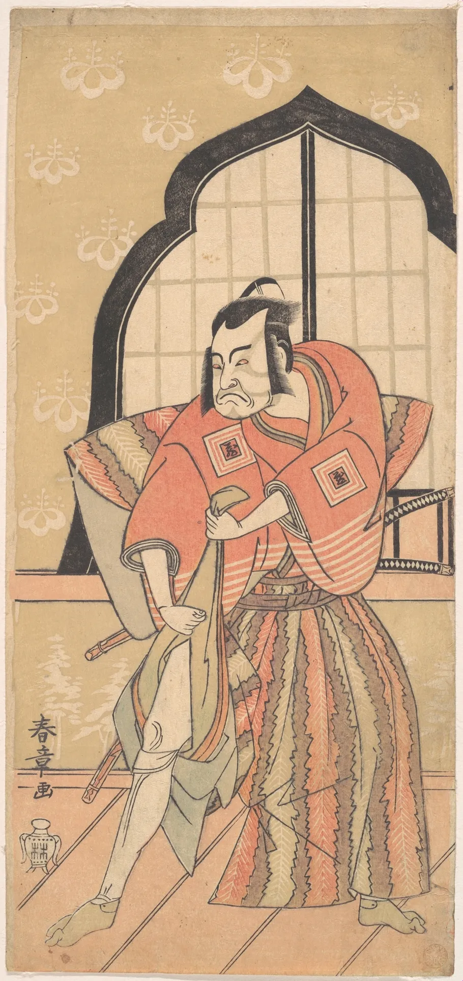 Kabuki Actor Ichikawa Danzō III | Katsukawa Shunshō - 浮世繪畫廊