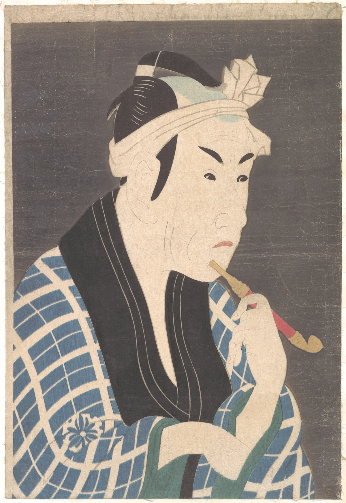 Matsumoto Koshiro IV as the Fish Peddler Gorobei | Tōshūsai Sharaku - 浮世繪畫廊