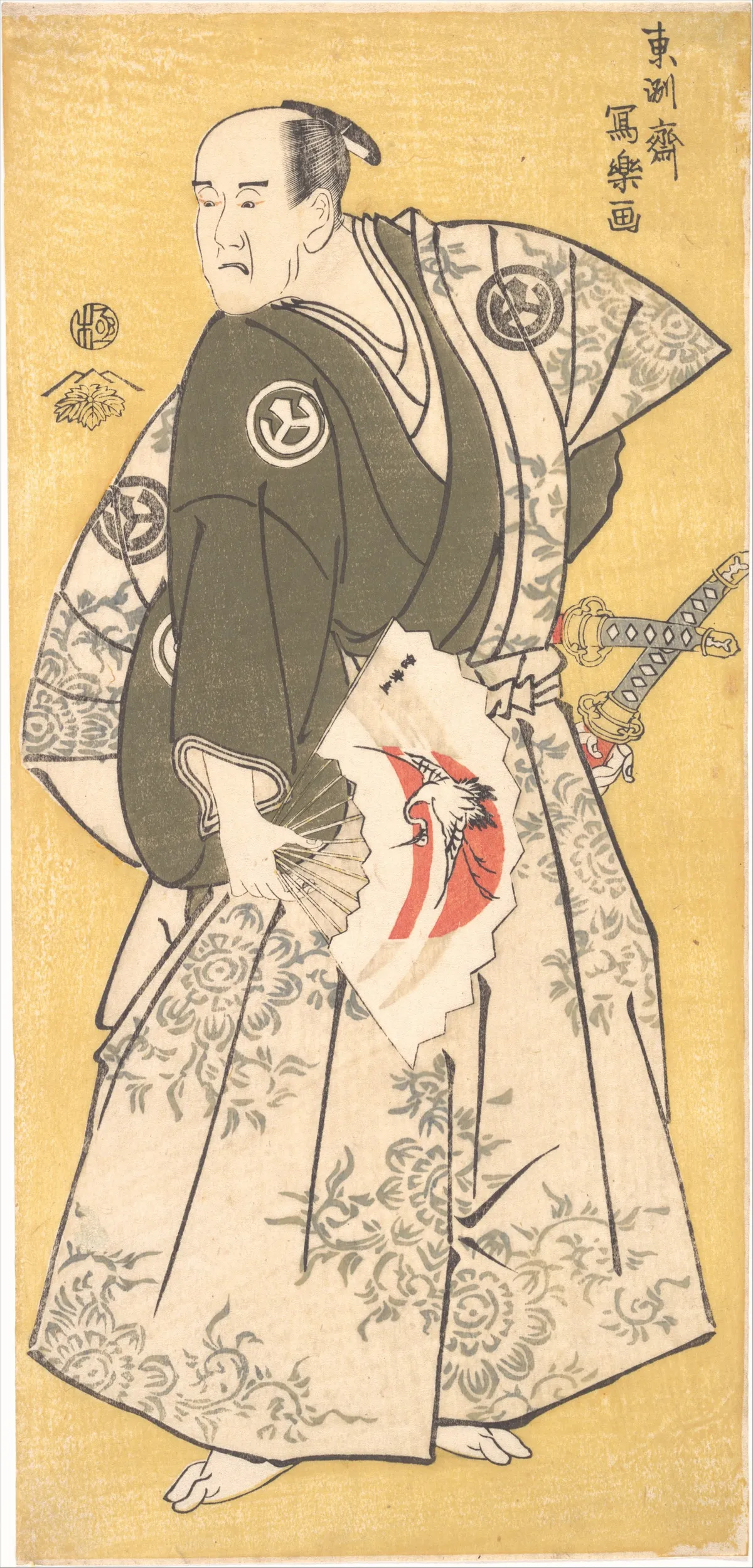 Yamashina Shirojuro in the Role of Nagoya Sanzaemon | Tōshūsai Sharaku - 浮世繪畫廊