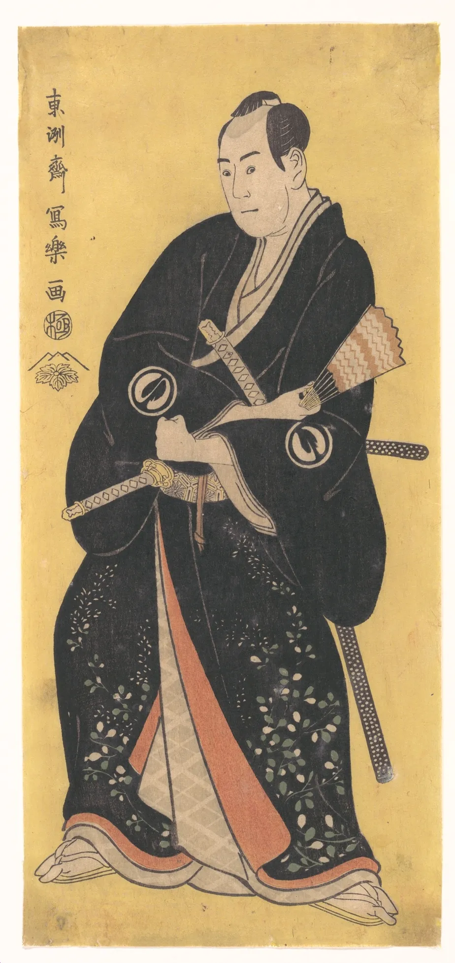 Sawamura Sojuro III as Nagoya Sanza | Tōshūsai Sharaku - 浮世繪畫廊