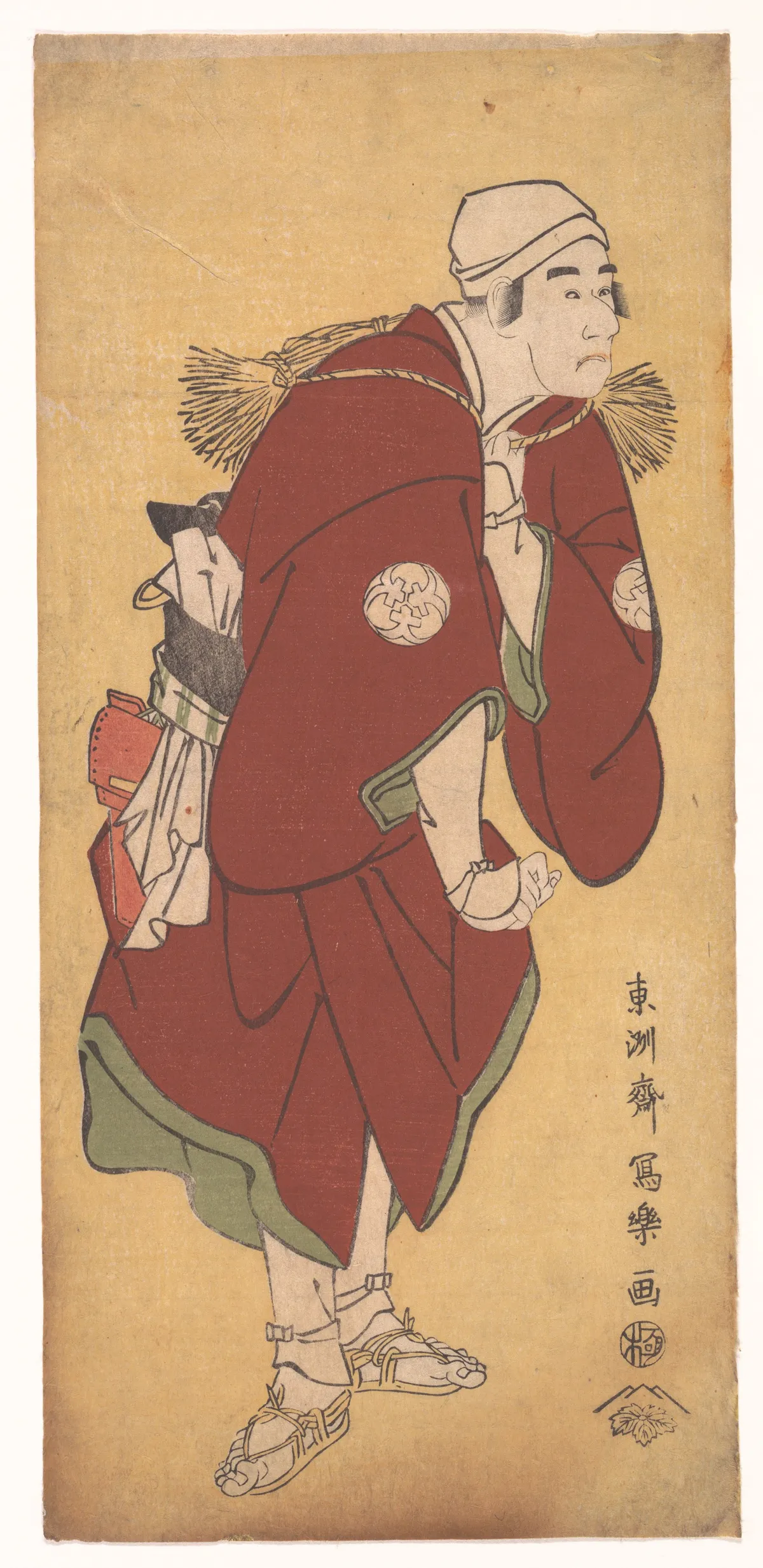 Bandō Mitsugorō II as the Farmer Asakusa no Jirōsaku | Tōshūsai Sharaku - 浮世繪畫廊