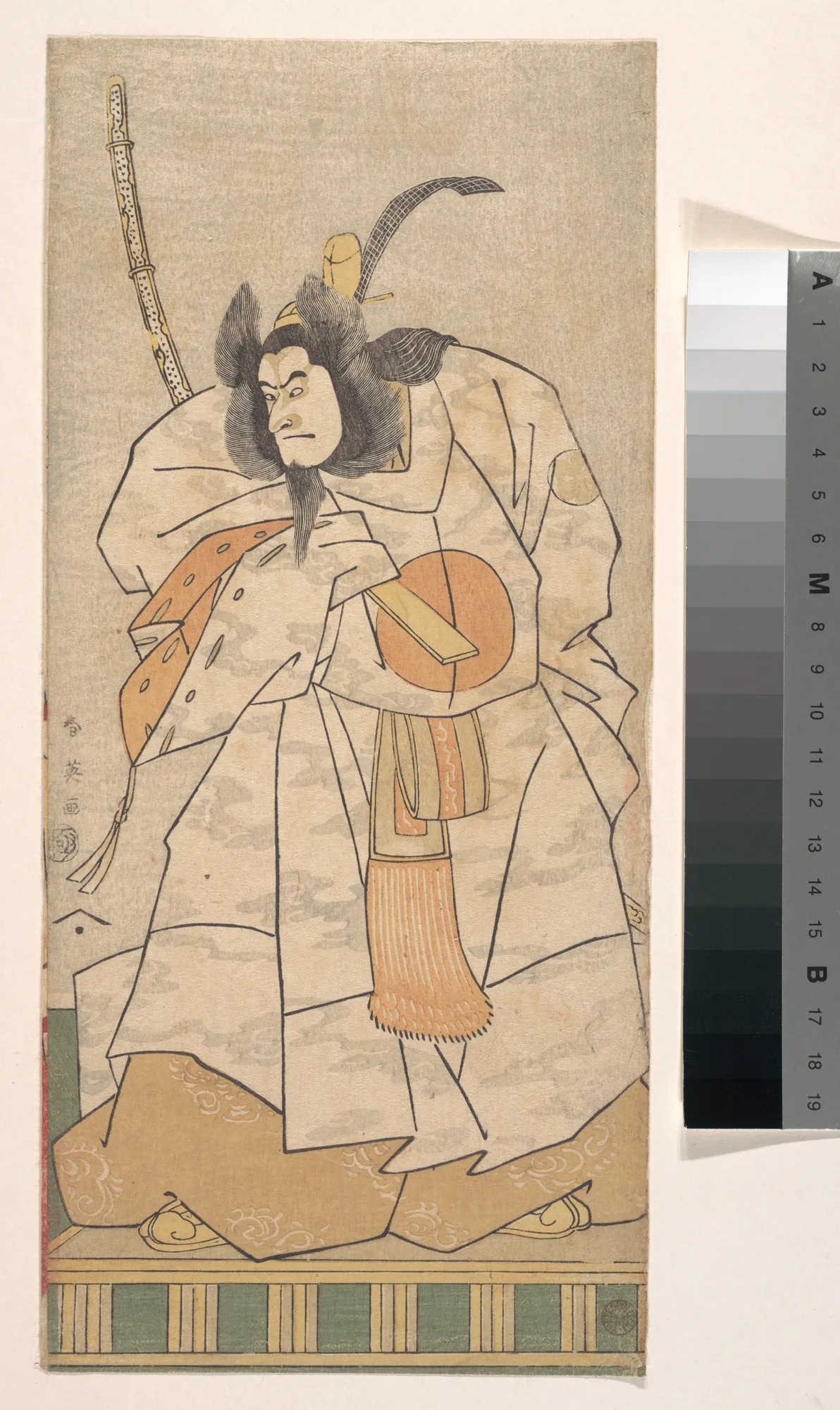 The Actor Morita Kanya VIII as Tatsugorō | Katsukawa Shun'ei 勝川春英 - 浮世繪畫廊