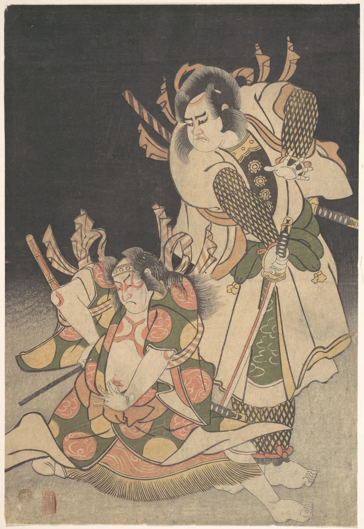 Scene from a Drama | Unidentified artist - 浮世繪畫廊
