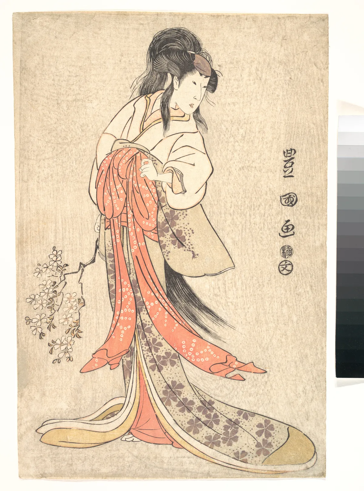 Kabuki Actor Segawa Kikunojō III in a Mad Female Role | Utagawa Toyokuni I - 浮世繪畫廊