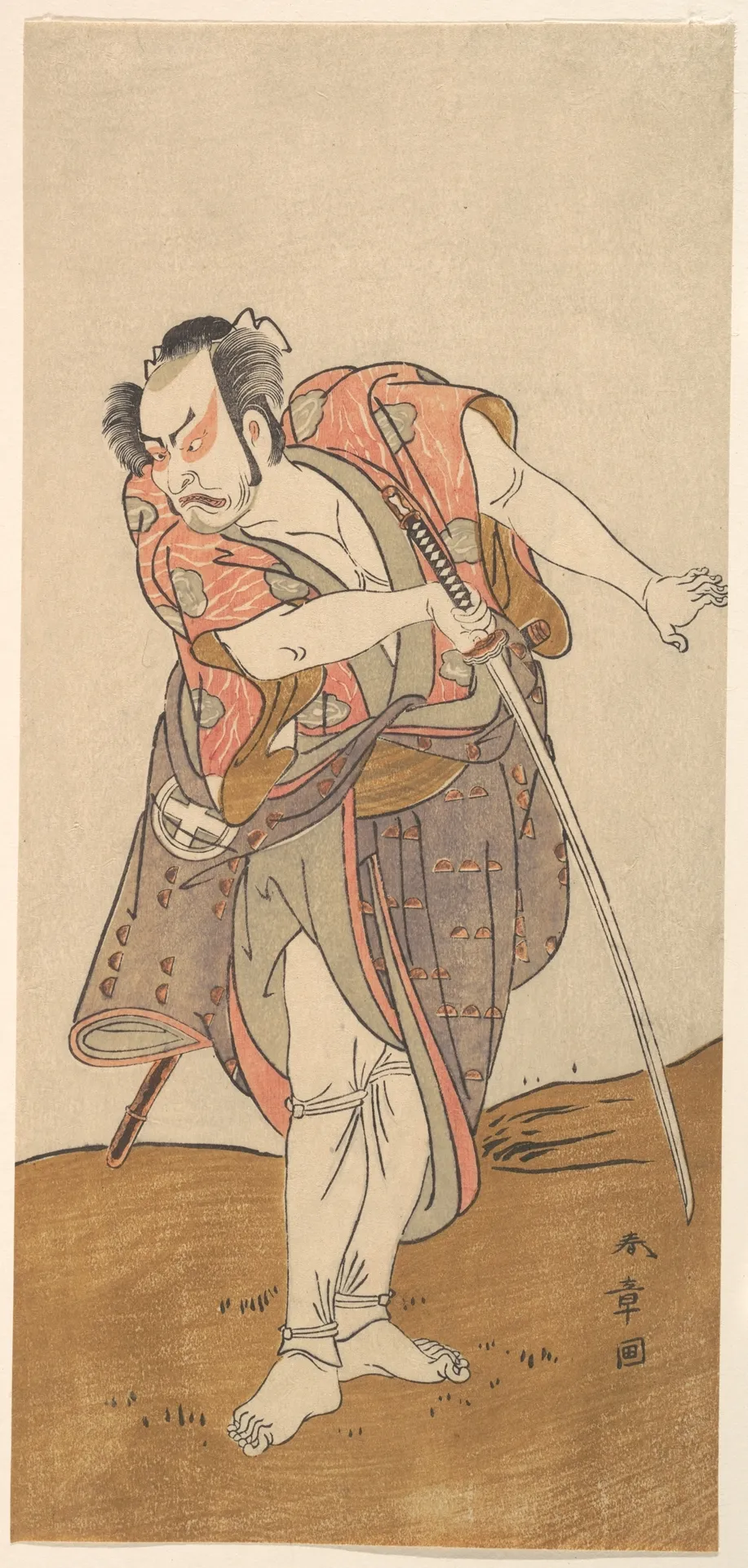 The Actor Otani Hiroyemon III | Katsukawa Shunshō　勝川春章 - 浮世繪畫廊