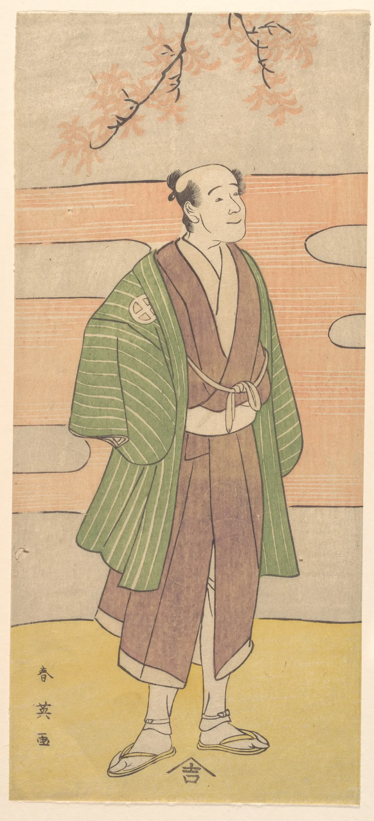 The Actor Otani Oniji III | Katsukawa Shun'ei 勝川春英 - 浮世繪畫廊