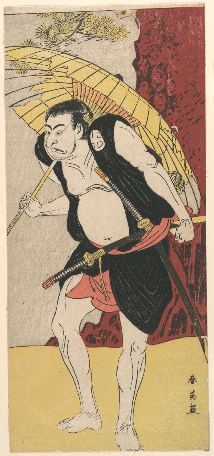 The Actor Otani Oniji | Katsukawa Shun'ei 勝川春英 - 浮世繪畫廊
