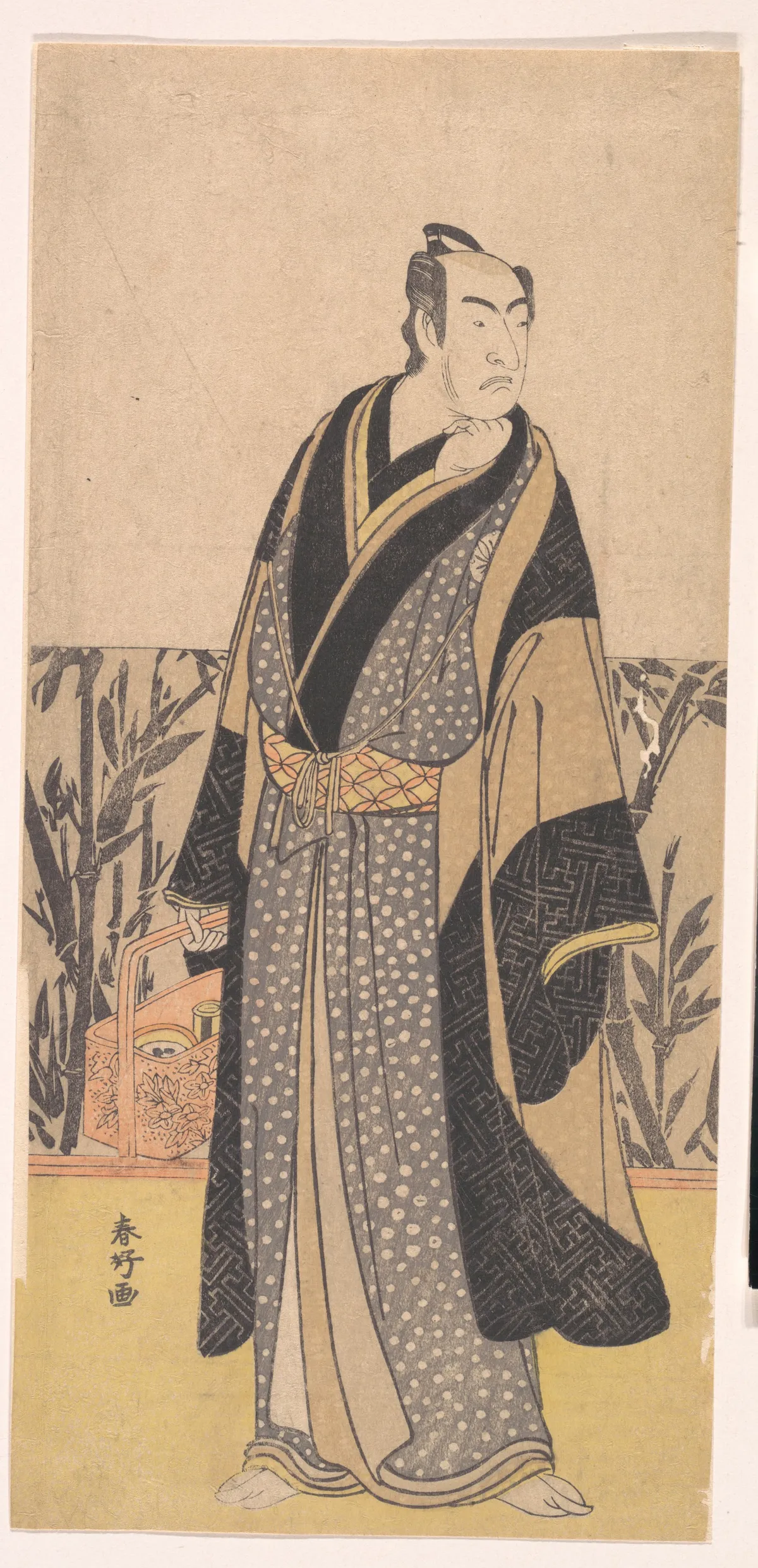 The Actor, Matsumoto Koshiro I 1674–1730 in an Unidentified Role | Katsukawa Shunkō - 浮世繪畫廊