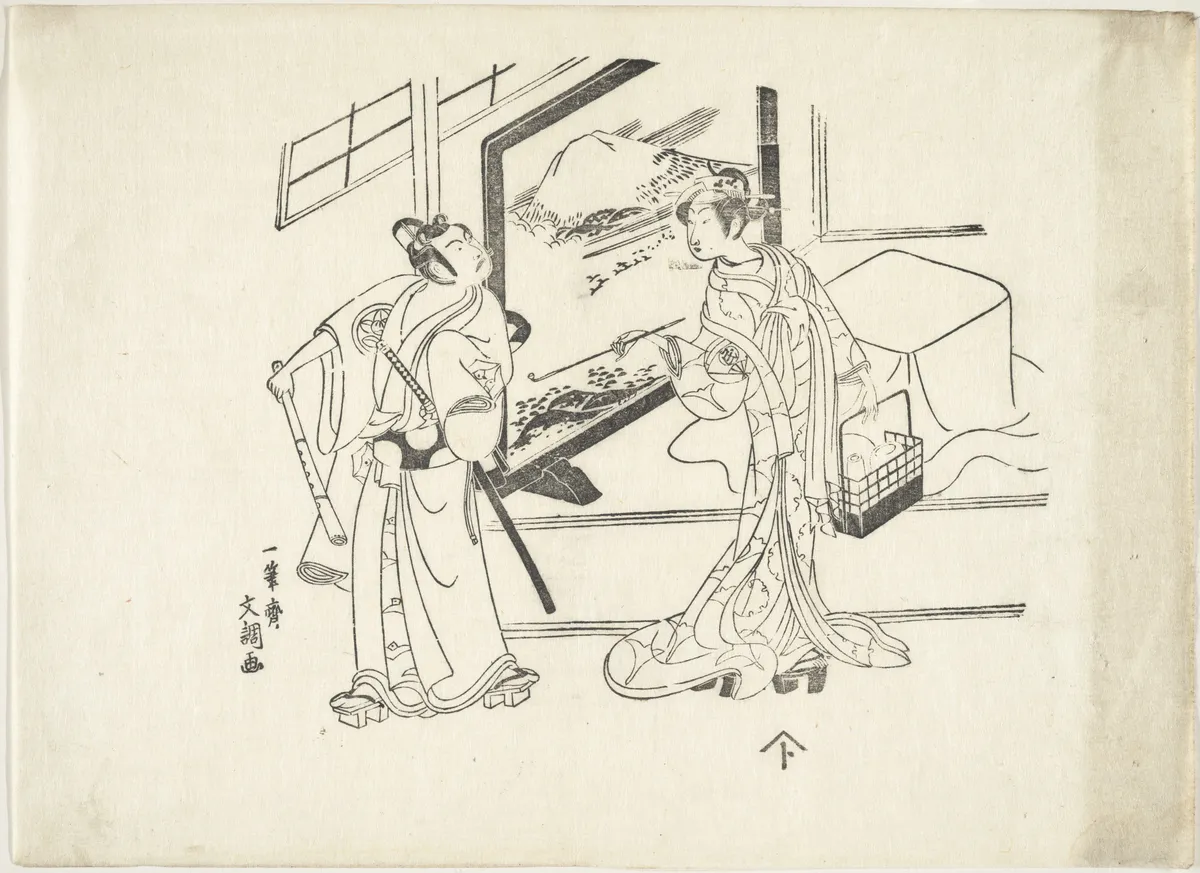 The Actors | Ippitsusai Bunchō - 浮世繪畫廊
