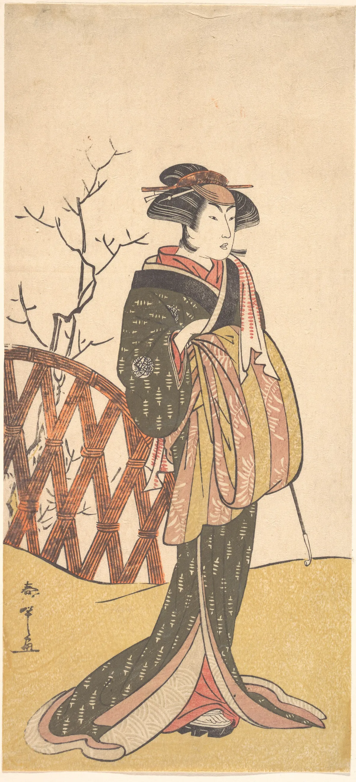 Nakamura Rikō | Katsukawa Shunshō　勝川春章 - 浮世繪畫廊