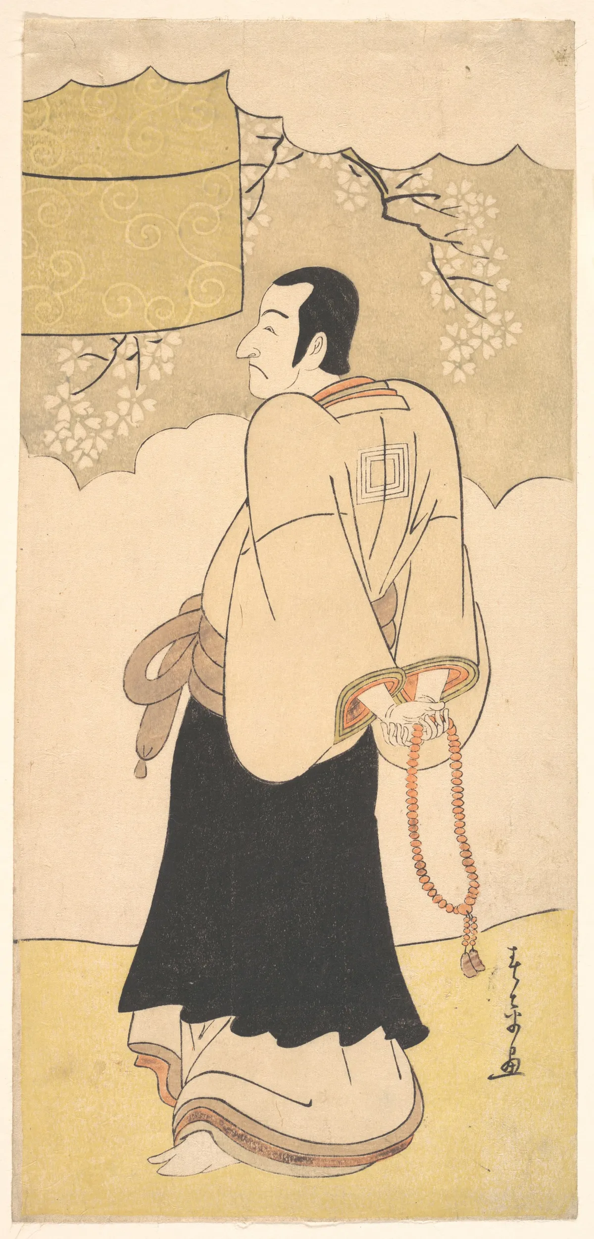 The Actor Ichikawa Danjuro V | Katsukawa Shunshō　勝川春章 - 浮世繪畫廊