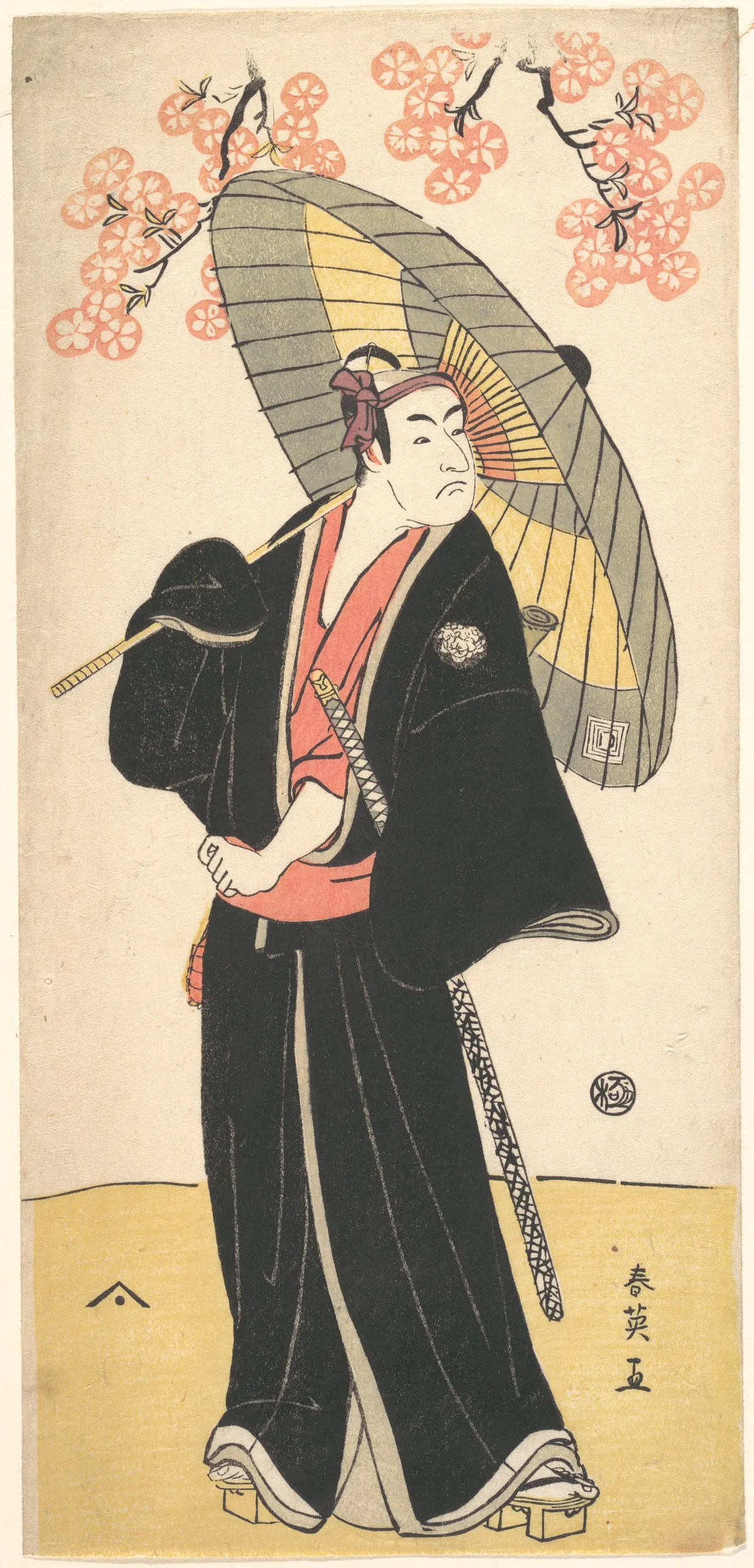 Ichikawa Monosuke II | Katsukawa Shun'ei 勝川春英 - 浮世繪畫廊