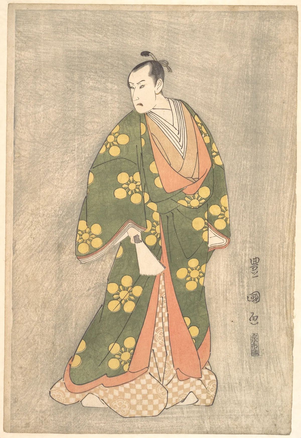 Bandō Hikosaburō III in the Role of Sugawara no Michizane | Utagawa Toyokuni I - 浮世繪畫廊