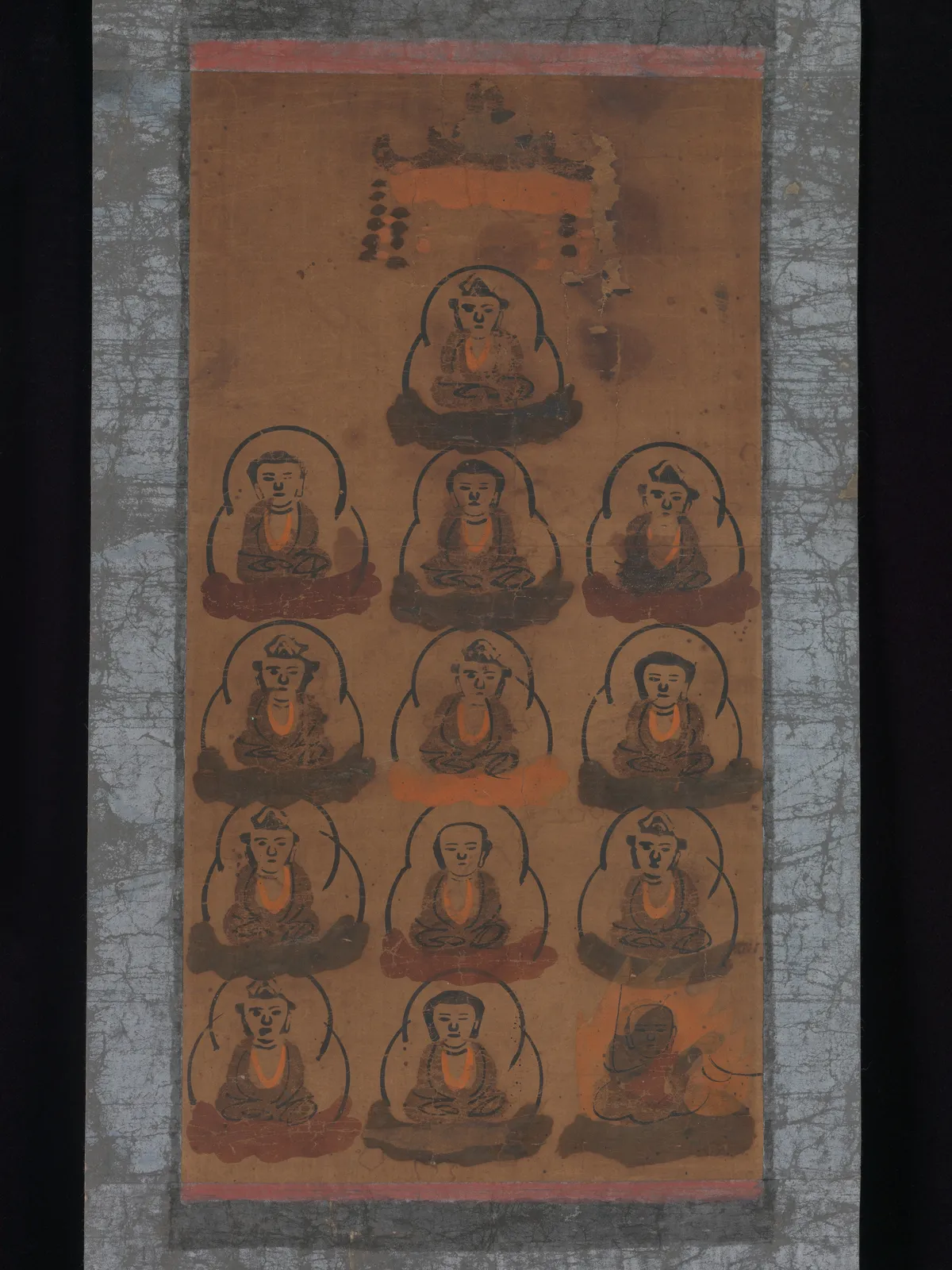 Ōtsu-e of Thirteen Buddhist Deities | Unknown Artist - 浮世繪畫廊